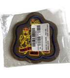 Royal Signals British Army Warrant Officer Class 1 Badge Blue Border Patch - NEW