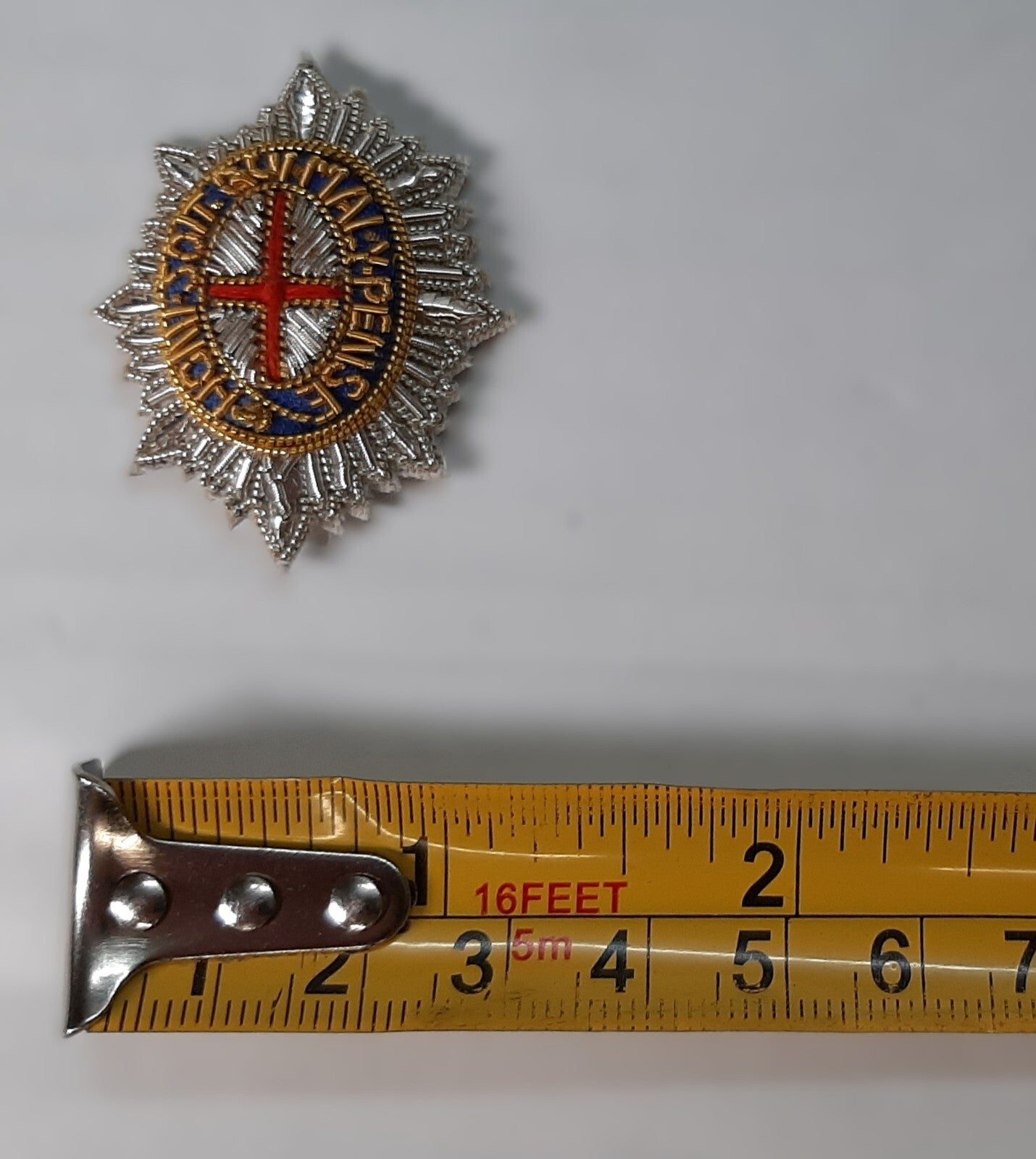 Blues & Royals Rank Stars (Gold / Silver) Hand Embroidered H/E Insignia 1 Pair