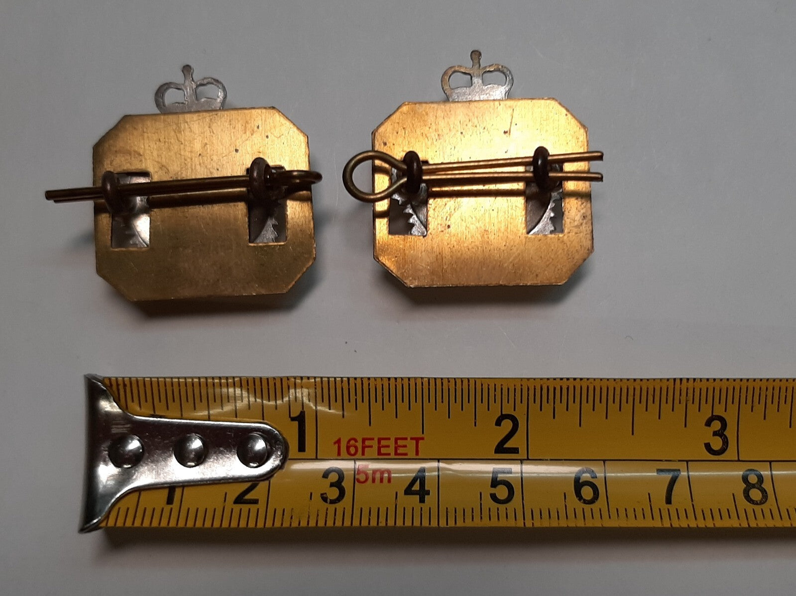 Vintage RCT Collar Badges British Army Old Pattern The Royal Corps of Transport