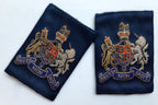 RAF Royal Air Force Airforce Shirt Slides / Sliders Shoulder Epaulettes (WO) 1 Pair