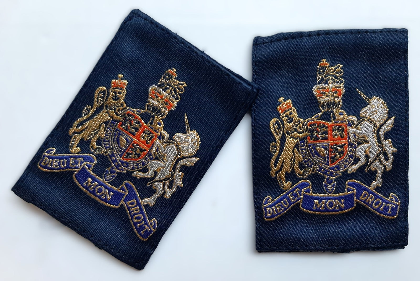 RAF Royal Air Force Airforce Shirt Slides / Sliders Shoulder Epaulettes (WO) 1 Pair