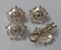 Bersedia Berkhidmat Pips For Officers Silver Coloured With Split Pin Fixings 2Pr