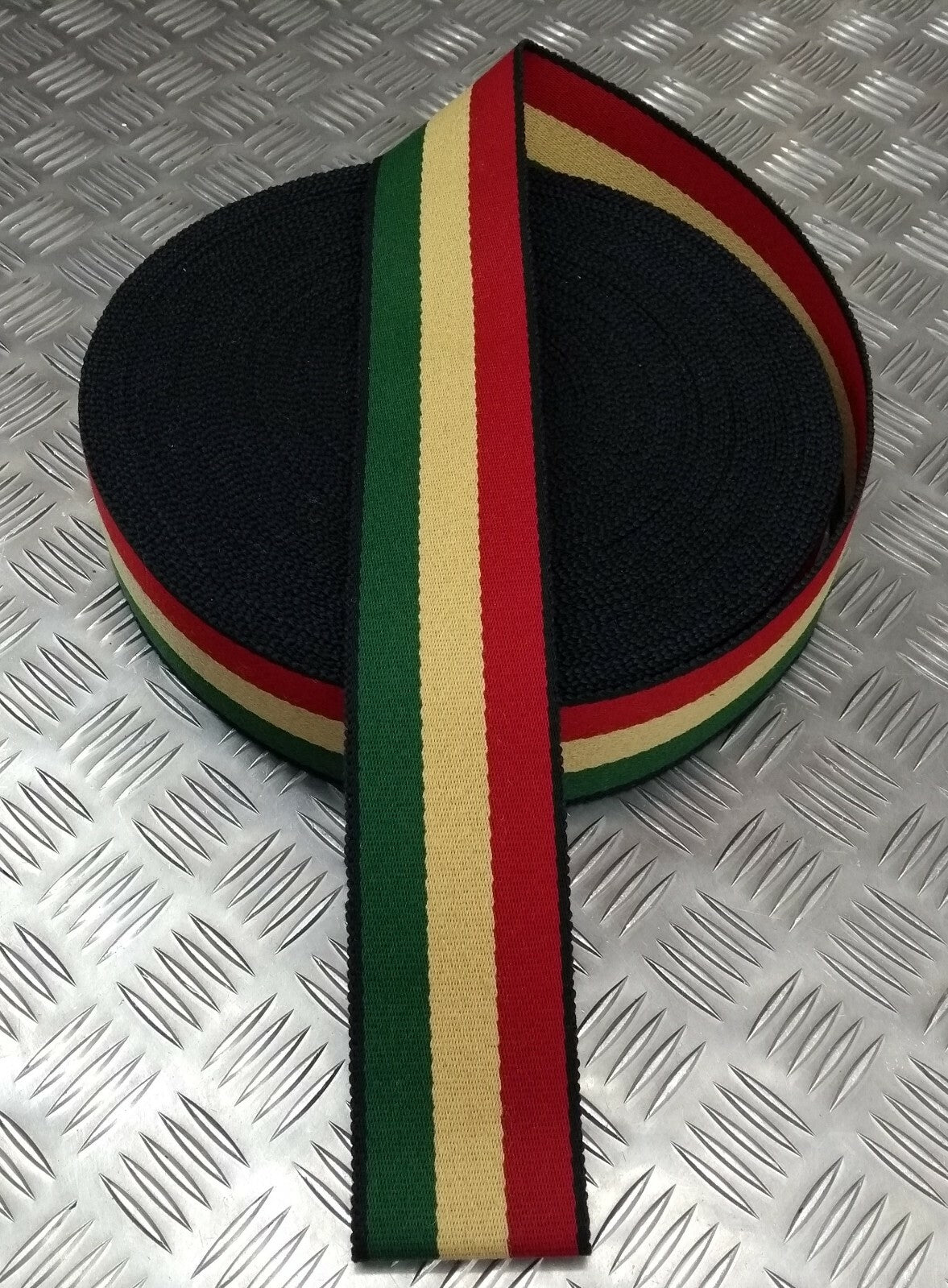 British Army Issue Middlesex Yeomanry Stable Belt Material 70mm - NEW