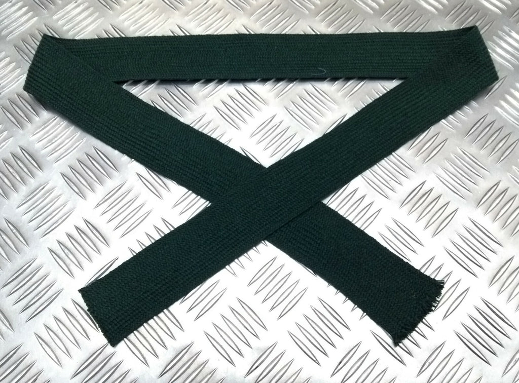Uniform Necktie Wool British Army Green Colour Service Dress Worsted Tie - NEW