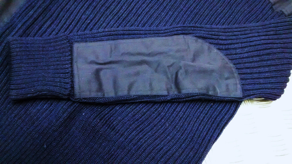 Commando Naval Pullover Wool Mix RN Jumper British Navy Blue Colour Crew Neck
