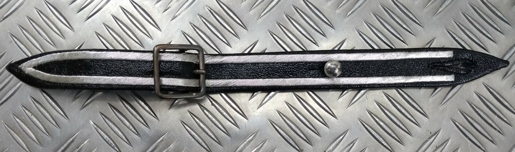 Style Old Pattern Navy Blue Belt & Braided Straps NRS3