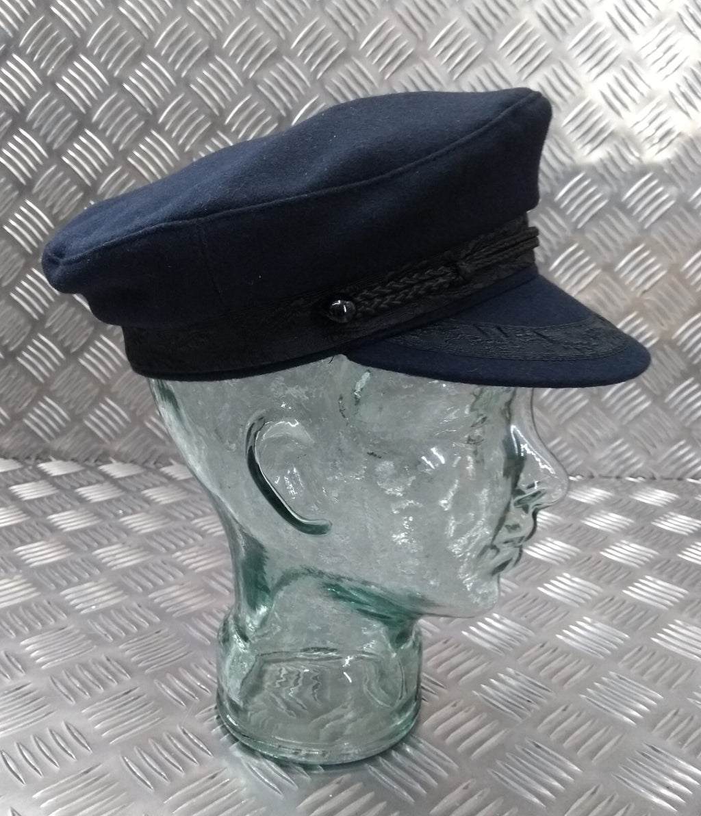 Maritime Sailor Cap, Naval Breton Type Greek Fisherman & Yachtsman Boating Hat