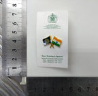 Rotary International Club & India Twin Flags Lapel Pin Badge - NEW