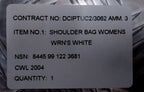 Genuine British Royal Navy RN White Handbag Shoulder Bag WRENS WRN'S - NEW
