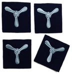 RAF Royal Air Force SAC Badges Senior Aircraftsman / Woman Arm Qualification Badges x 4