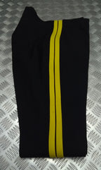 Vintage British Army No1 Overalls Trousers BDS 1964 Yellow Stripe G.D.S Unissued