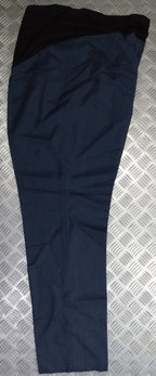 WRAF / RAF Royal Air Force Maternity Trousers Airforce Blue Grey Womans Slacks - NEW