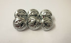 Genuine Zambian Issue Security Force Insignia Silver Buttons 13mm V742 X6