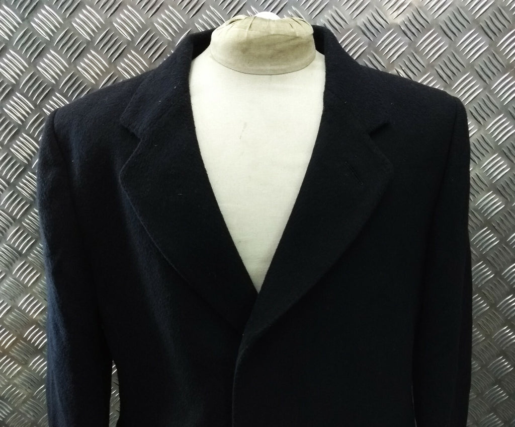 Wool Cashmere Coat Single Breasted Winter Overcoat Moss Bros Covent Garden