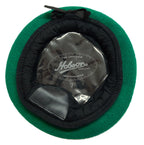 Hobson Beret Light Green With Petersham Rim 100% Wool No Badge 7 1/2