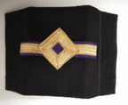 Merchant Navy 4th Engineer Gold/Purple Lace Slides Epaulettes Genuine British