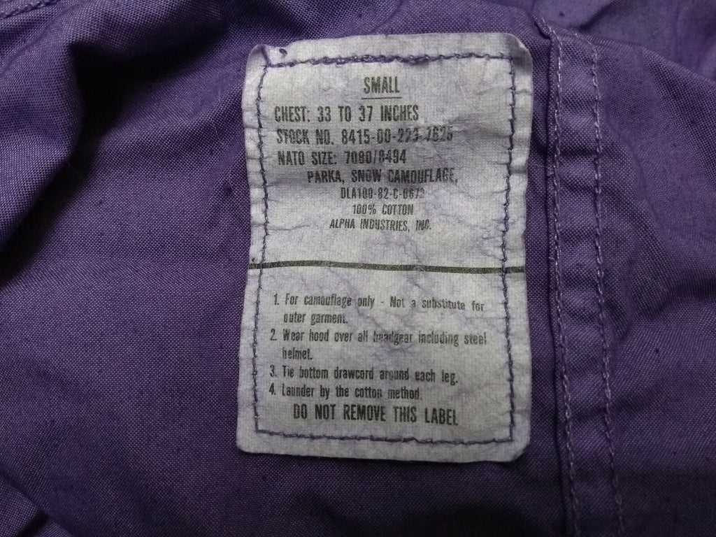 Fishtail Parka US Vintage Overdyed Unlined United States Coat
