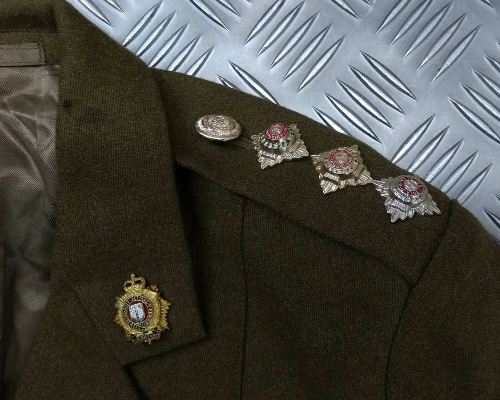 British Army RLC Captains Rank No2 Issue Dress Jacket Royal Logistics Corps