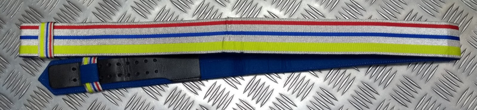 Multicoloured Ceremonial Belt No Buckle Unknown Organization 2" Wide Max 44-48"