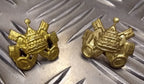 Genuine Vintage Issued Activities Cross Keys Small Collar badges 1 Pair