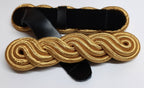 Ceremonial Shoulder Cords 3 Ply With Leather Attaching Straps British Made