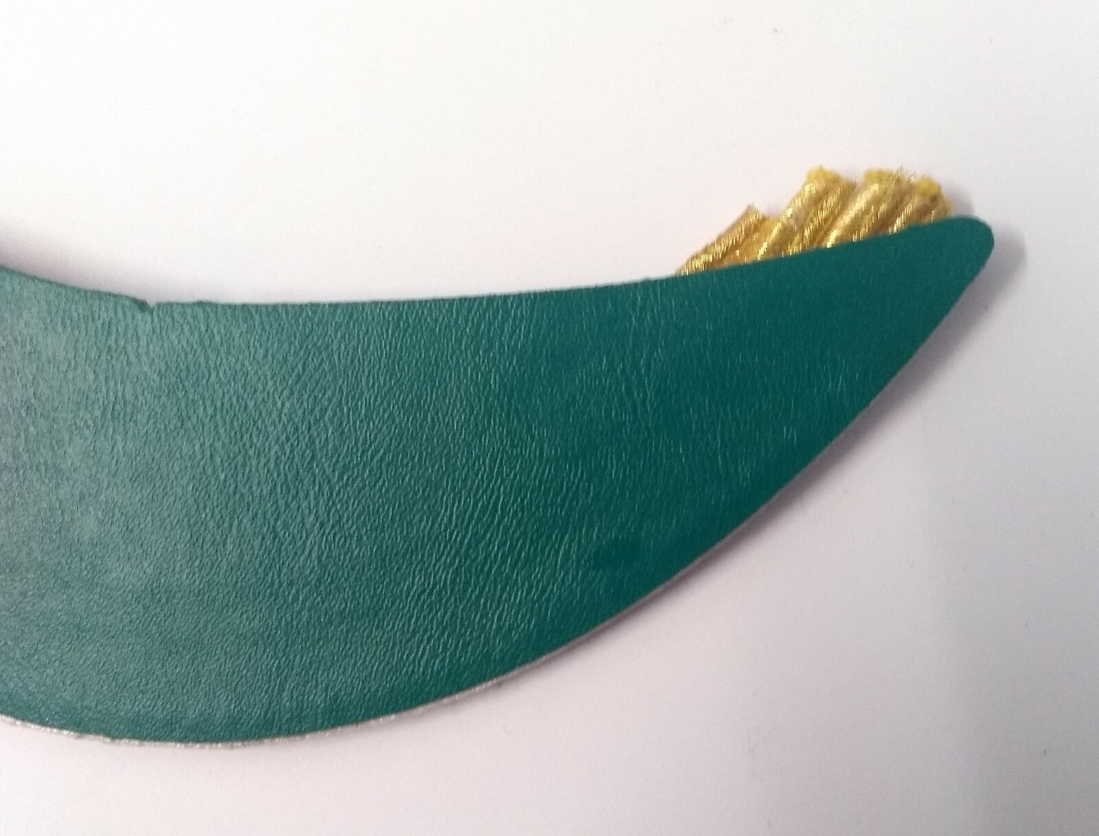 British Made 4 Row Officers Russia Braid Mylar Dress Cap Peak