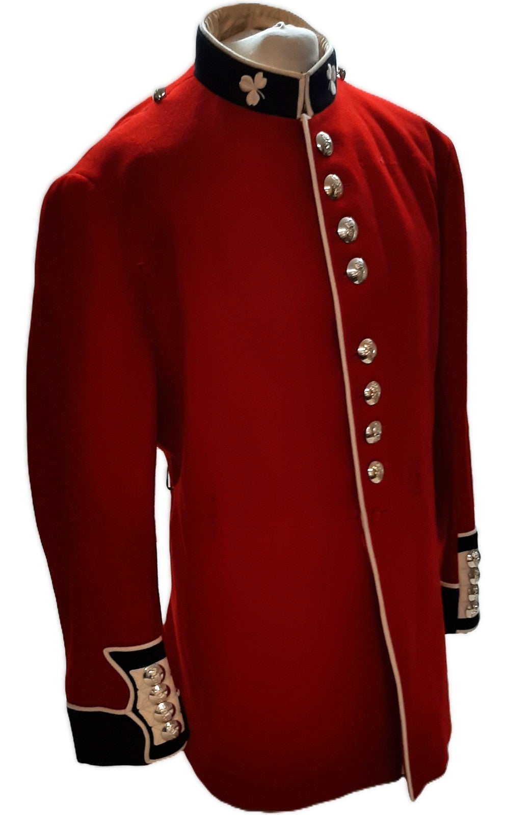 British Army Irish Tunic Royal Red Jacket Big Size Chest 47¾"