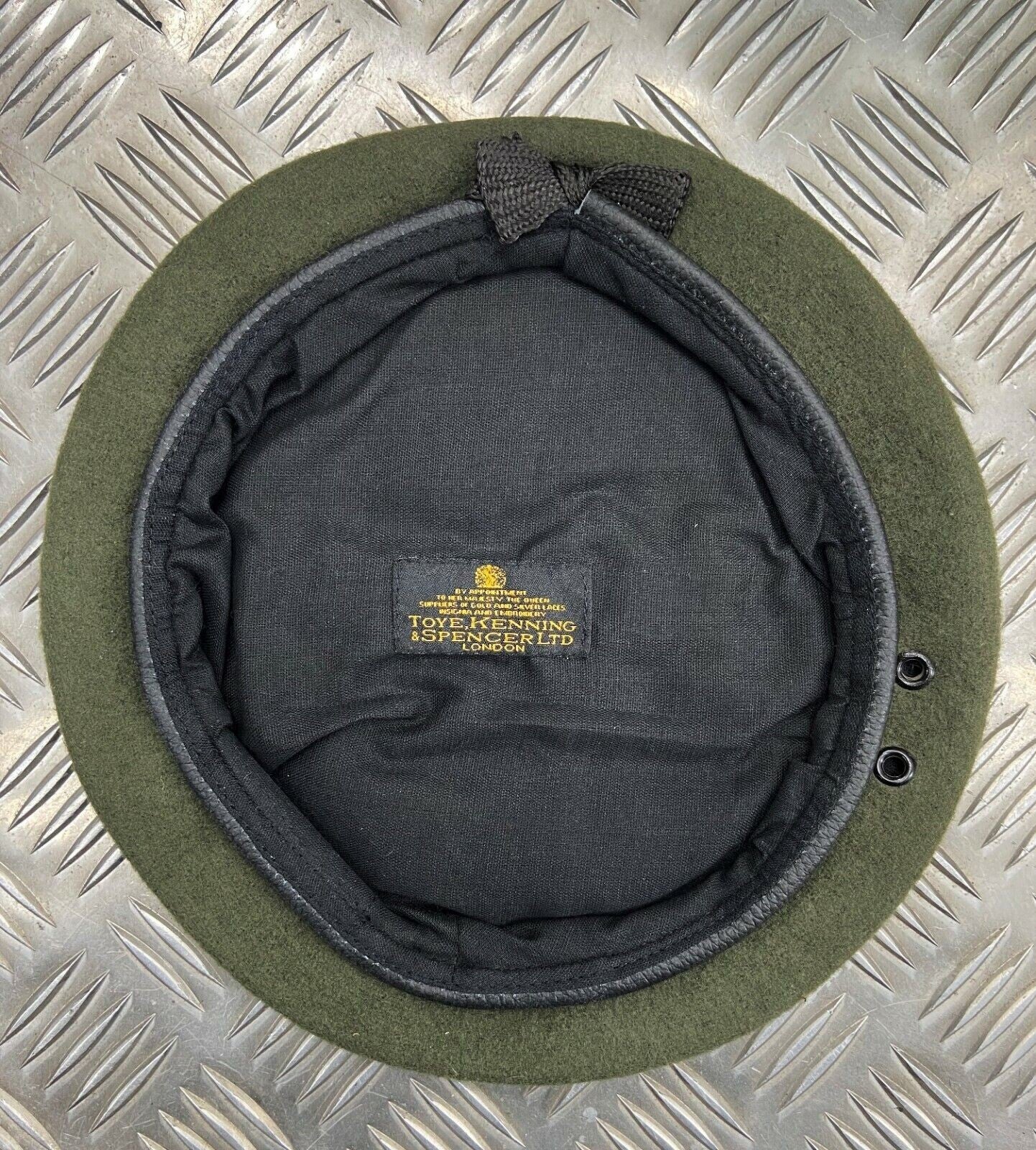 British Made Khaki Green General SD Issue Beret Cap Genuine Spec 58cm