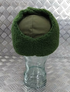 Genuine Swedish Army Olive Drab Green Cold Weather Dog / Trapper Hat 58cm DK1