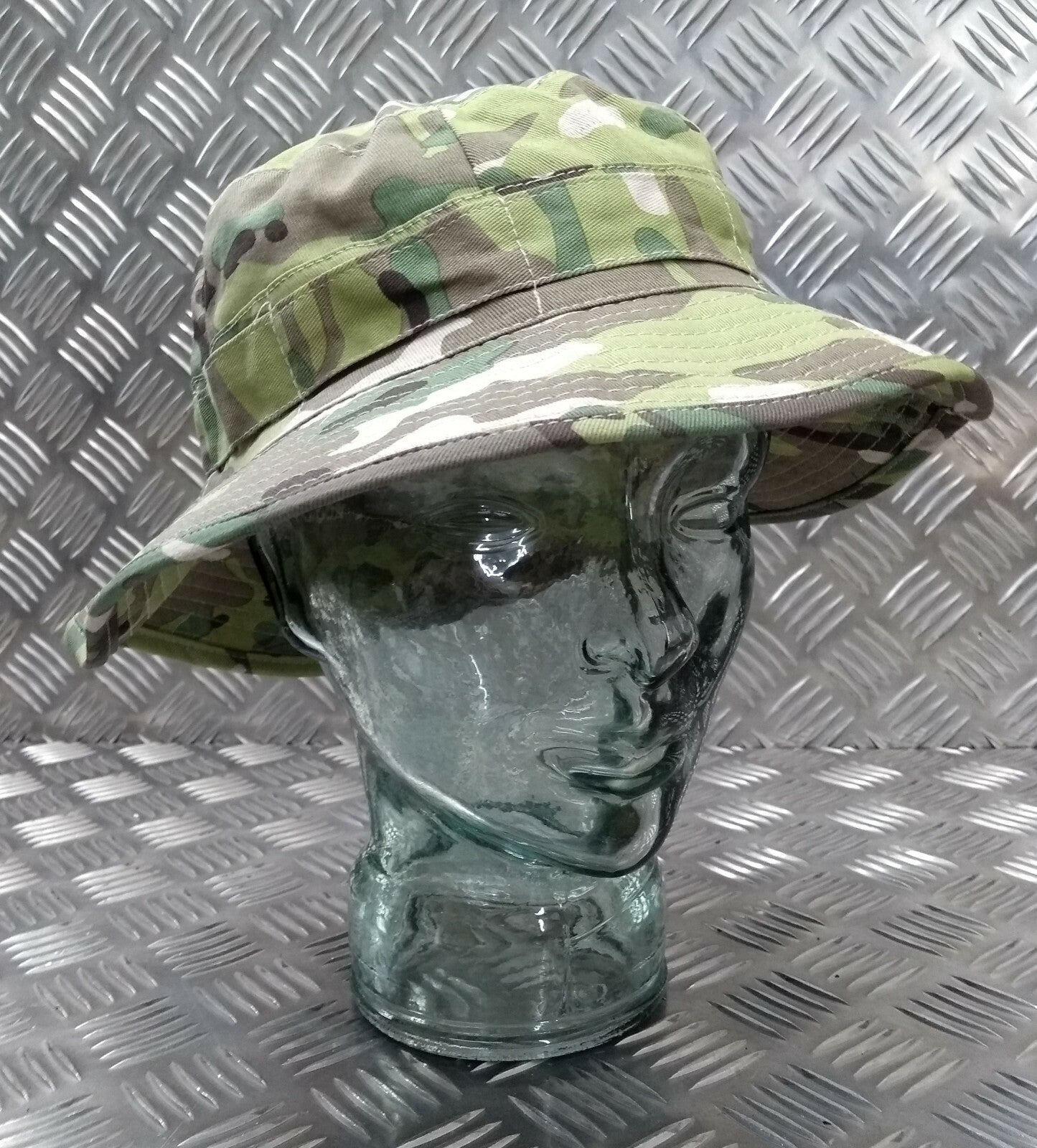 Military Style Special Forces Boonie / Bush Hat Short Brim MTP Multi-Cam X-Large