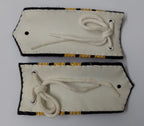 Barbados Naval Senior Officer Uniform Shoulder Boards Black & Gold Detail