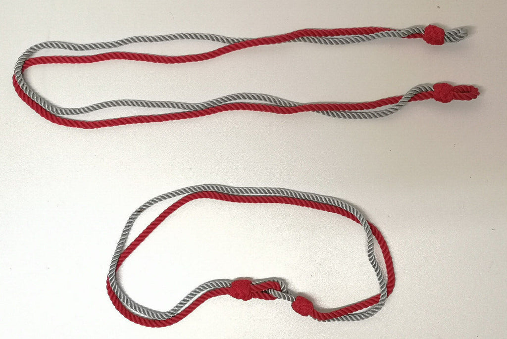 Queen Alexandra's Royal Army Nursing Corps QARANC Scarlet & Grey Lanyard