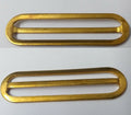 Genuine British Brass Stable & Parade Belt Slider Adjusters X2 STD84