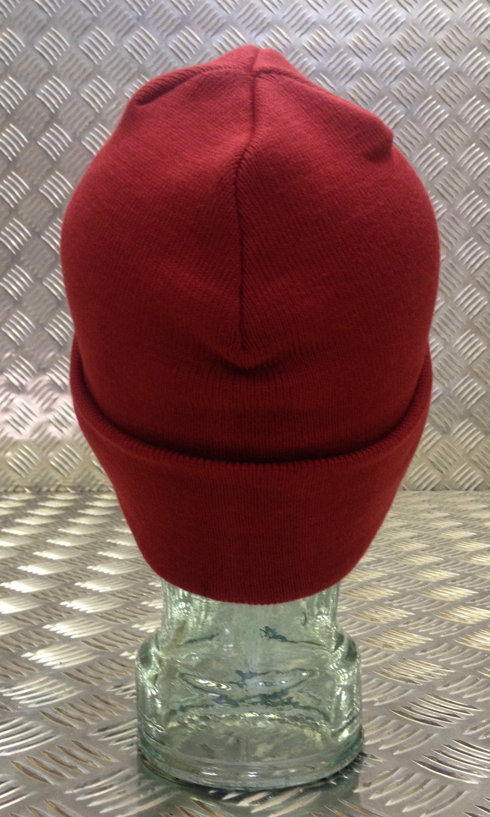 RED Tight Knit Beanie Hat / Watch Cap - One size - BRAND NEW