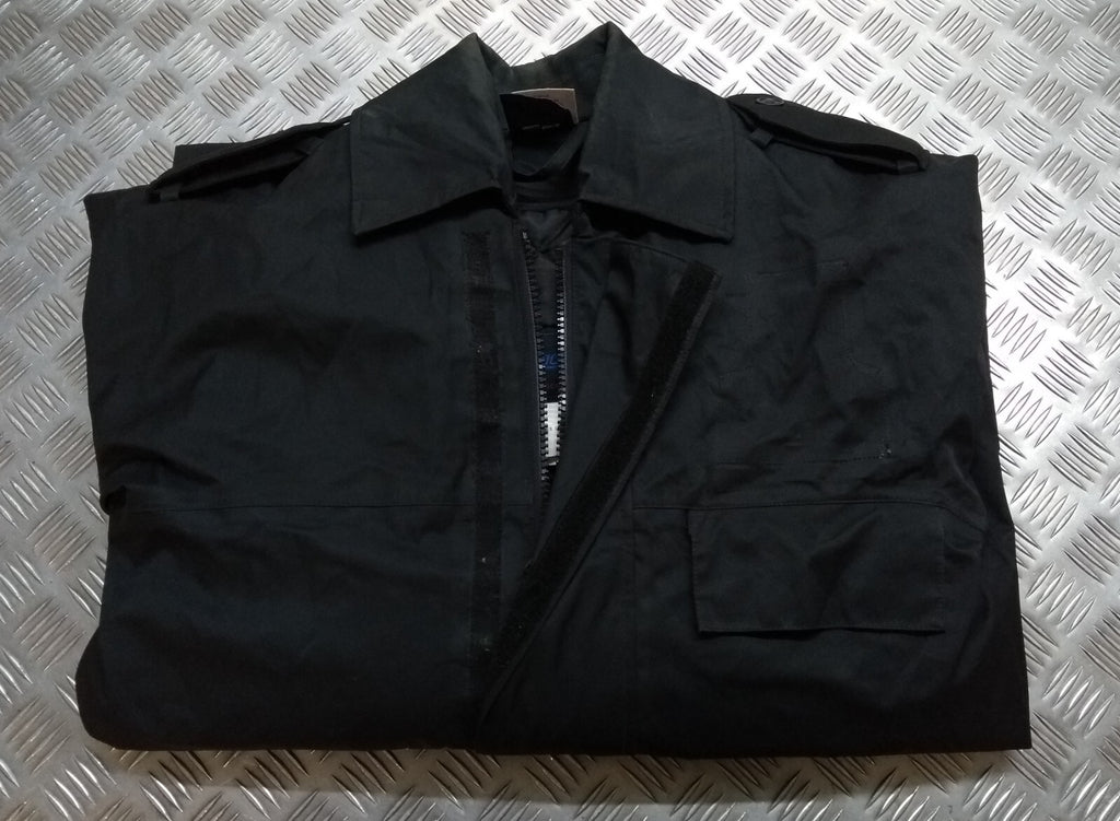 Black MVP Jacket Waterproof & Breathable 90s Army Spec Guards Security Detail