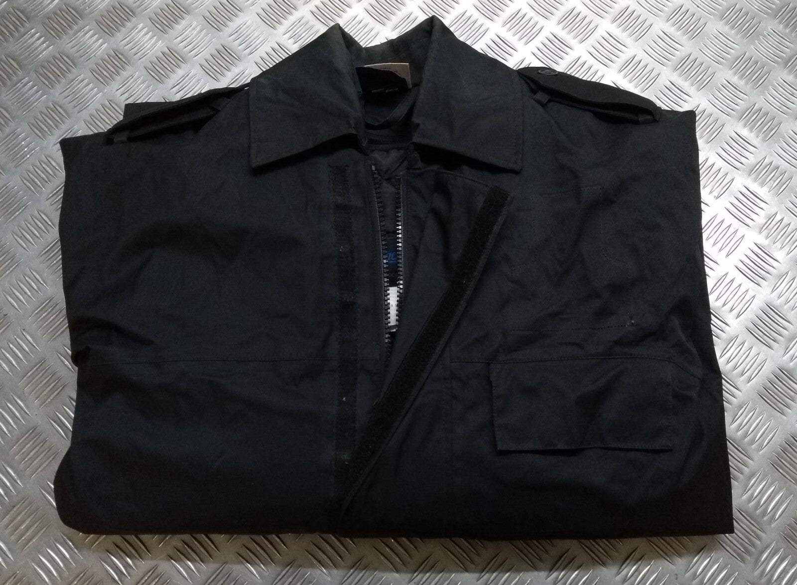 Black MVP Jacket Waterproof & Breathable 90s Army Spec Guards Security Detail