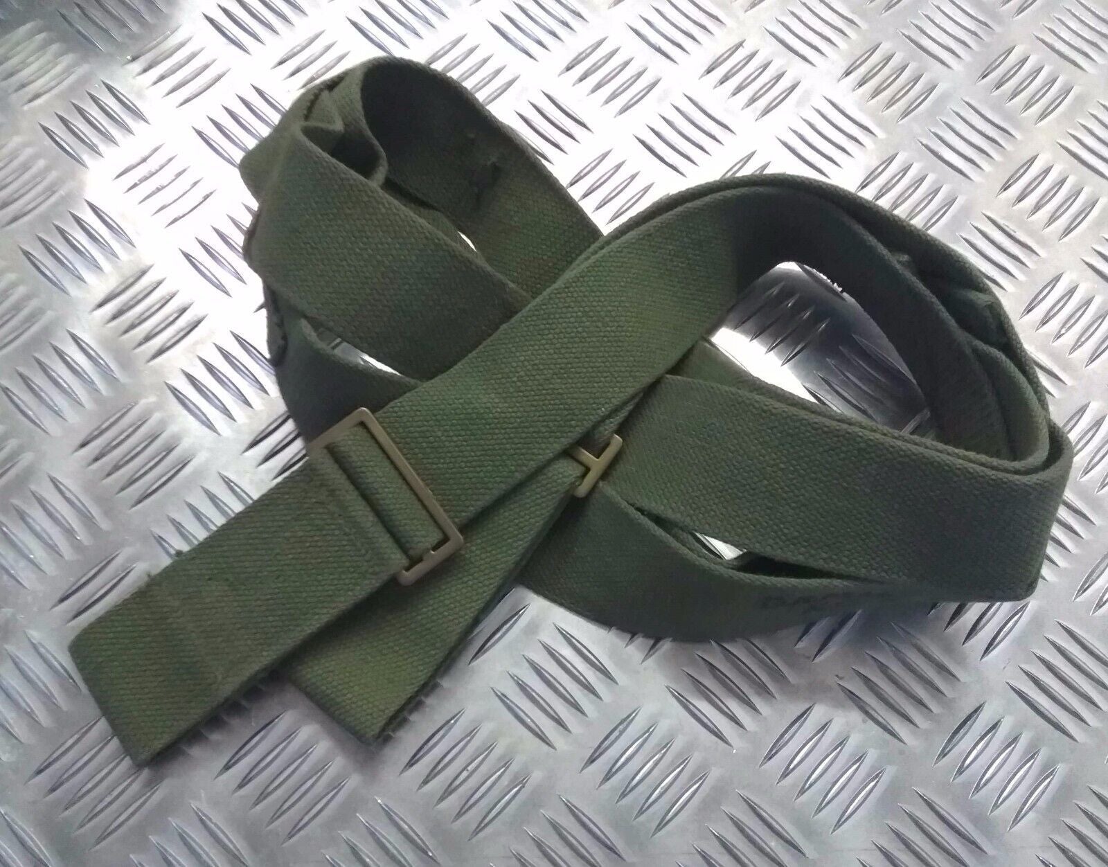 OD Green Canvas Transport Sling Aux Strap Genuine Vintage British