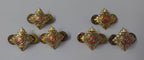 Officers Rank Pips ¾" Bath Stars Tria Juncta In Uno Genuine British NEW