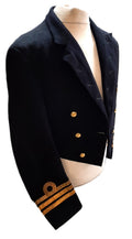Navy Mess Jacket Com Rank Vintage British Naval Ofc Dress RN 1966