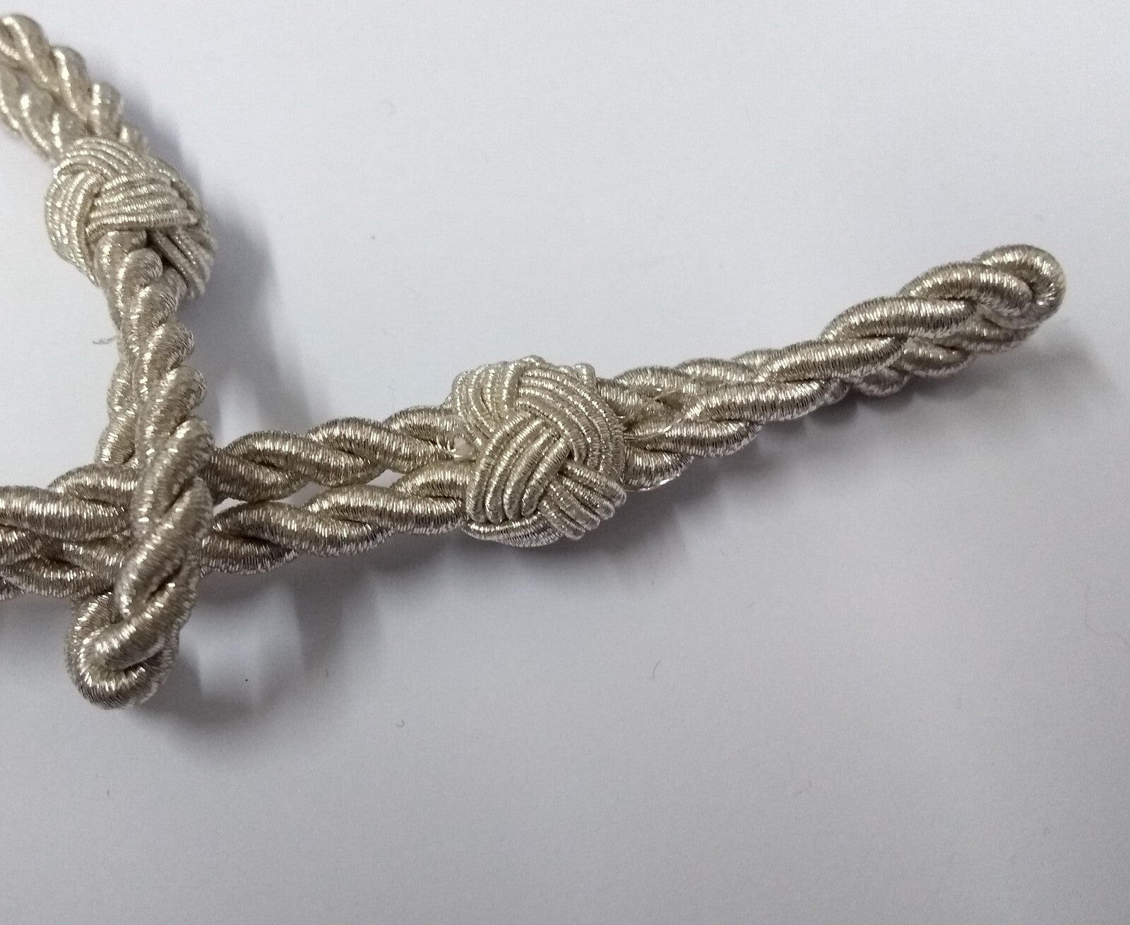 Hat Cord Gold & Silver Twisted Issue Ceremonial Officer's Dress Cap