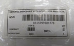 Iturri Hooded Coveralls Protective Clothing Cat III Non Antistatic Large x2