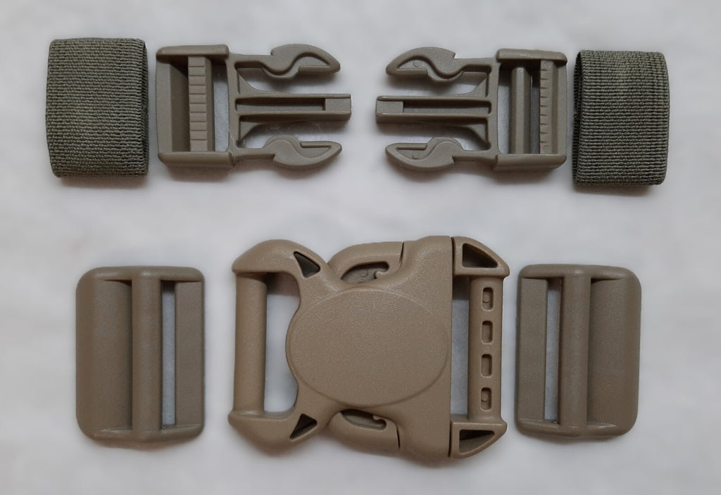 Army Buckle Set (MTP) Coyote Desert Pattern Quick Release Buckle Set UK Forces