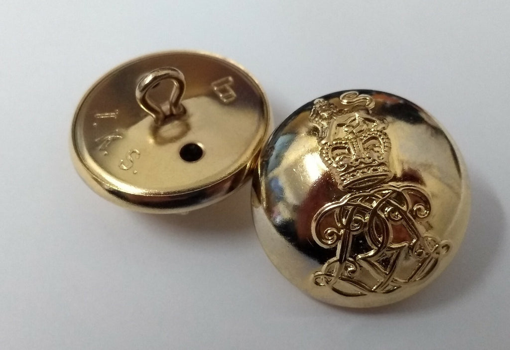 Genuine British Army The Life Guards Regiment Officers Dress Buttons 40L x25