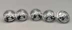 HAC The Honourable Artillery Company HAC Infantry Silver Buttons 30L x5