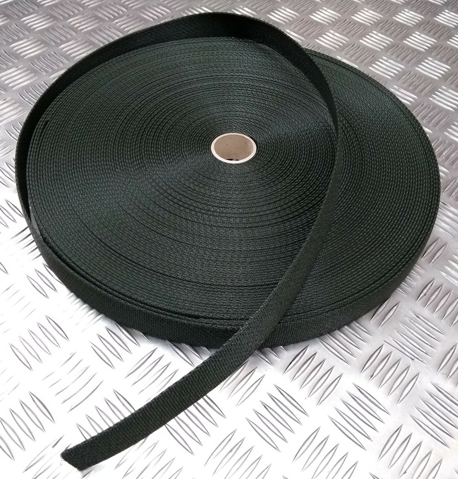 Genuine British Army Ceremonial Green Parade Courlene 32mm Sling Web Material