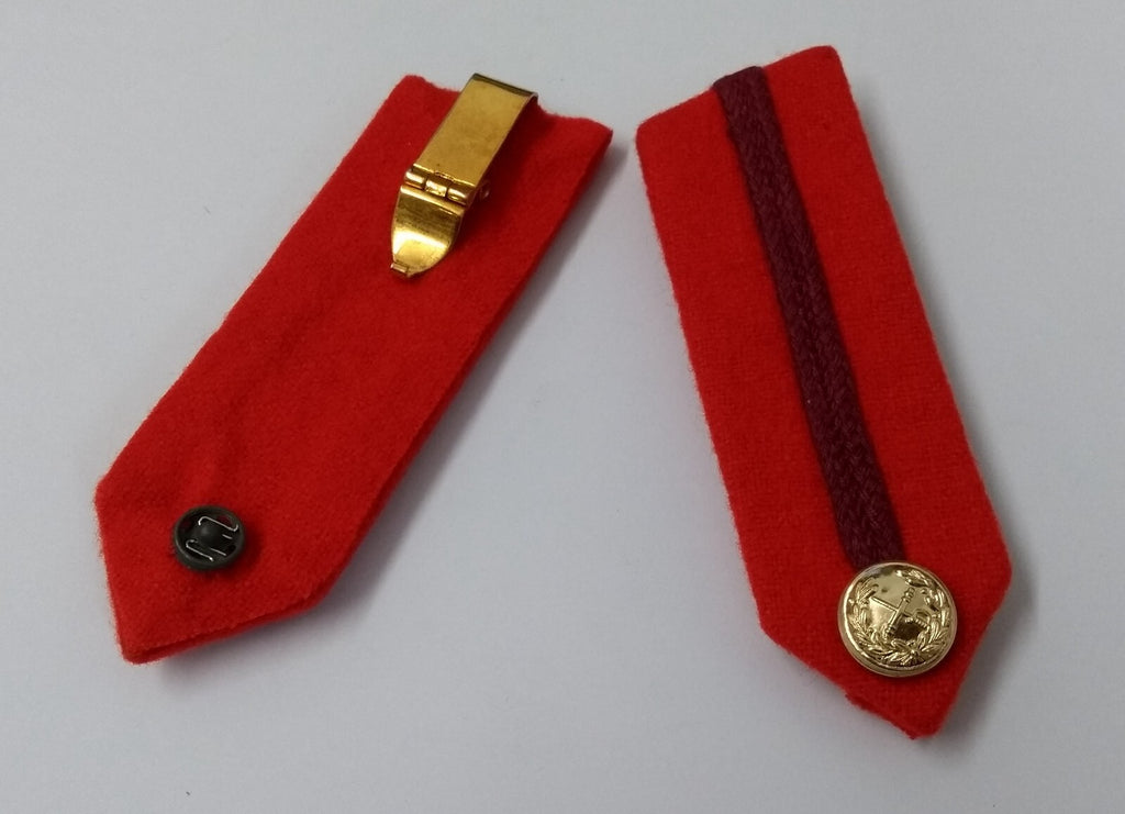 Staff Gorgets Collar Insignia For Officers No2 Uniform Dress Army Issue