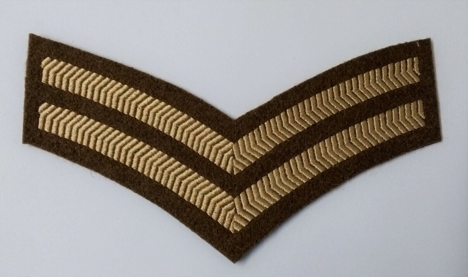 Guards Divison Corporal Chevron Patch Genuine British Army 1 pair