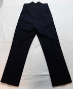 Vintage No1 Trousers 1955 Pattern British Army Red Stripe Blue Other Ranks W32"
