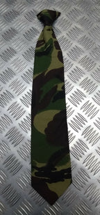 DPM Camouflage Tie Clip on Necktie Woodland Camo Made In Great Britain - NEW