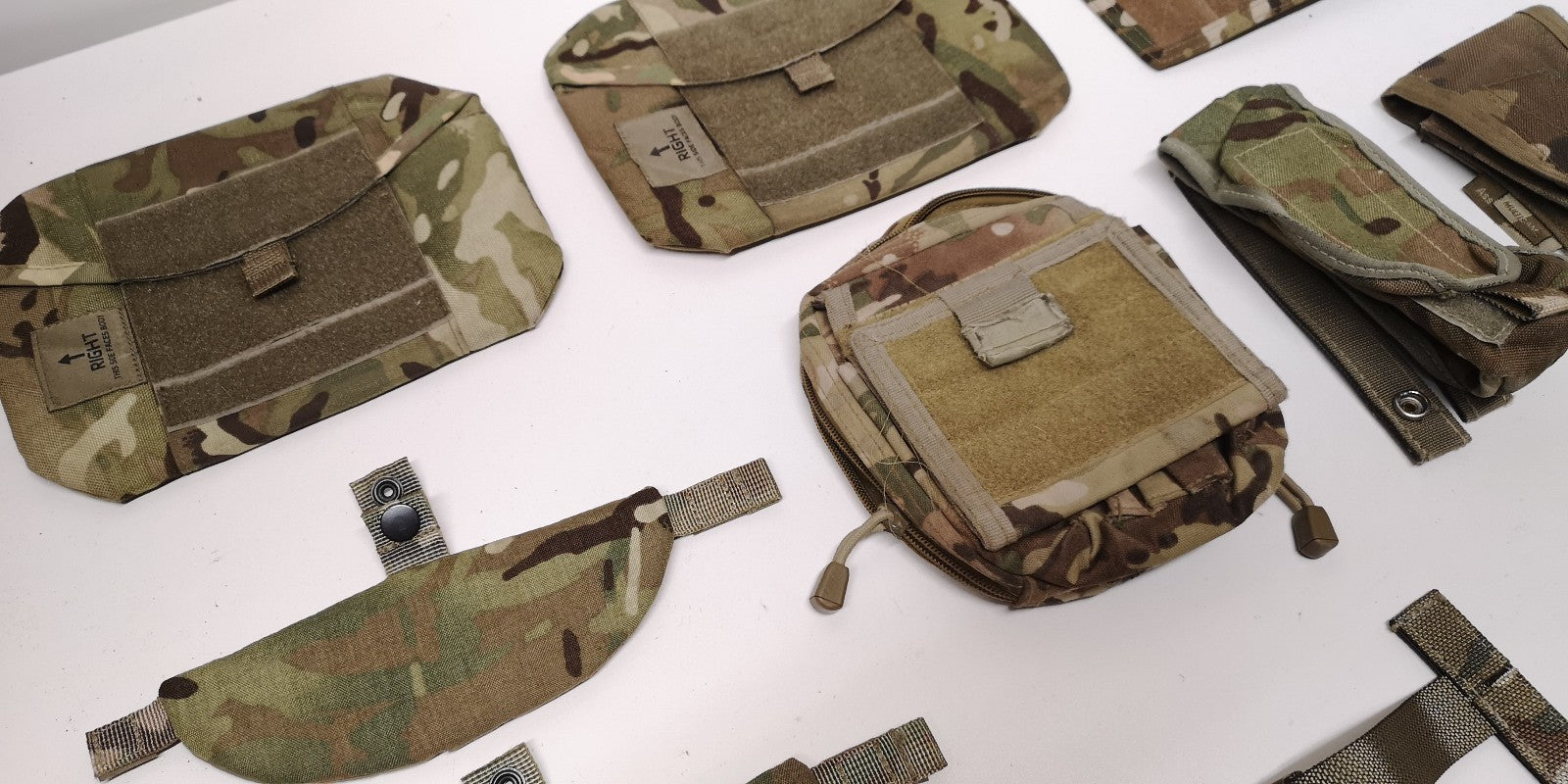 MTP Camo Various Utility Ammo Accesories Pouches & Ancillaries Joblot